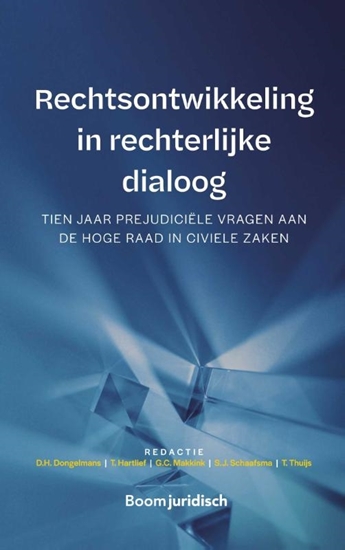 Afbeelding van Rechtsontwikkeling in rechterlijke dialoog