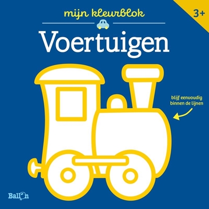 Afbeeldingen van Kleurblok Junior Voertuigen 3+