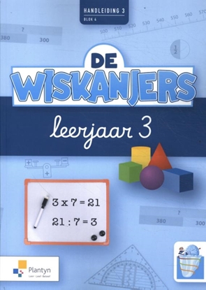 Afbeeldingen van De Wiskanjers leerjaar 3 blok 4 Handleiding