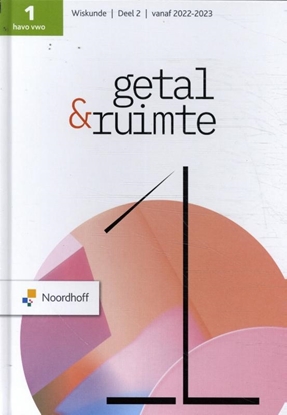 Afbeeldingen van Getal en Ruimte 1 havo/vwo deel 2 Leerboek