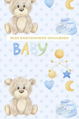 Afbeeldingen van Mijn Babyshower Invulboek – Ook geschikt als Babyshower Gastenboek