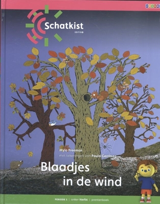 Afbeeldingen van Schatkist Blaadjes in de wind Anker Herfst