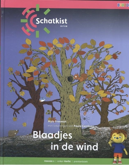 Afbeelding van Schatkist Blaadjes in de wind Anker Herfst