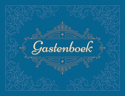 Afbeeldingen van Gastenboek (blauw)