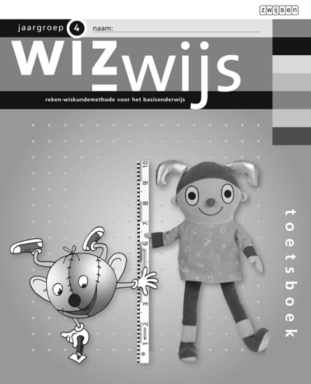 Afbeelding van WIZWIJS GR 4 TOETSBOEK LL.5V
