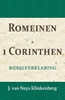 Afbeelding van De Bijbel door beknopte uitbreidingen en ophelderende aanmerkingen verklaard Romeinen & 1 Corinthen