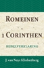Afbeelding van De Bijbel door beknopte uitbreidingen en ophelderende aanmerkingen verklaard Romeinen & 1 Corinthen