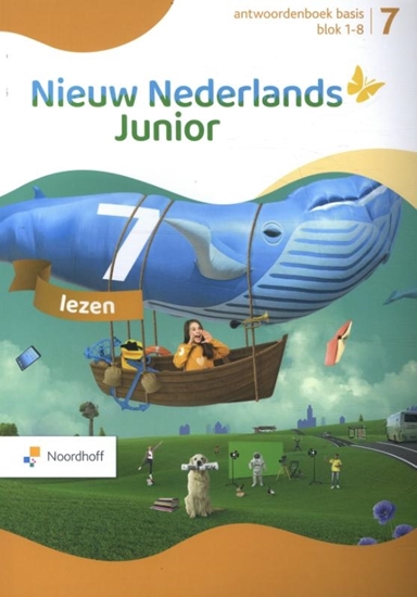 Afbeelding van Nieuw Nederlands Junior lezen groep 7 basis blok 1-8 Antwoordenboek