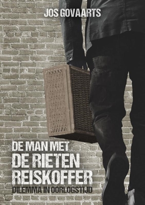 Afbeeldingen van De man met de rieten reiskoffer