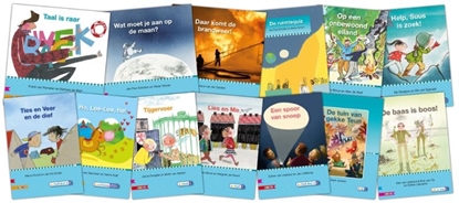 Afbeeldingen van Pakket leesboeken kim-versie kern afsluiting (13 titels)