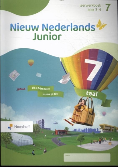 Afbeelding van Nieuw Nederlands Junior groep 7 blok 3-4 Taal leerwerkboek