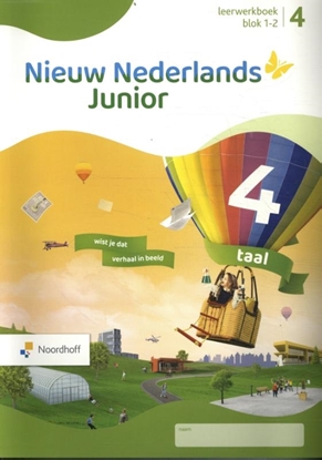 Afbeeldingen van Nieuw Nederlands Junior Taal groep 4 blok 1-2 Leerwerkboek