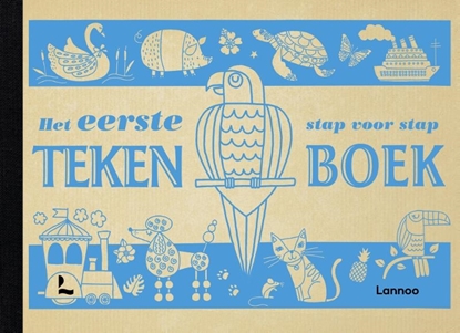 Afbeeldingen van Het eerste stap voor stap tekenboek