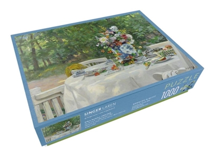 Afbeeldingen van Puzzel - 1000 stukjes - Na de lunch - Willem Steelink jr.