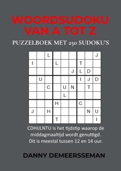 Afbeelding van Woordsudoku van A tot Z