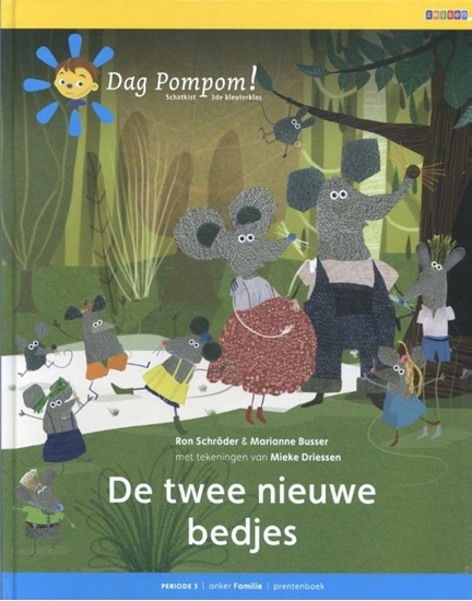 Afbeelding van Dag Pompom prentenboek De twee nieuwe bedjes