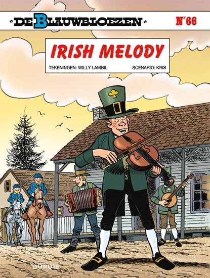 Afbeelding van Blauwbloezen, De Irish melody