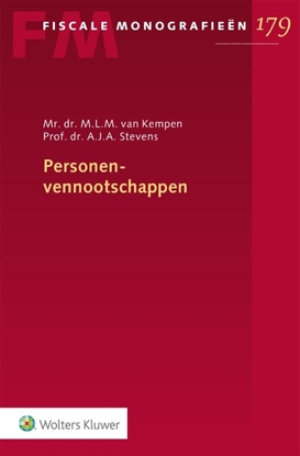 Afbeeldingen van Fiscale monografieën Personenvennootschappen