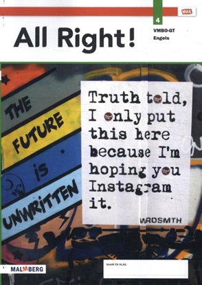 Afbeeldingen van All Right! 4 vmbo-gt 3.1 Leerwerkboek