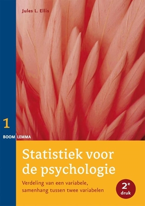 Afbeeldingen van Statistiek voor de psychologie Verdeling van een variabele, samenhang tussen twee variabelen