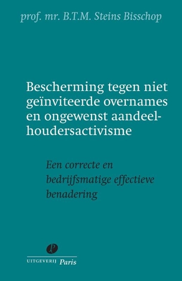 Afbeelding van Bescherming tegen niet geïnviteerde overnames en ongewenst aandeelhoudersactivisme