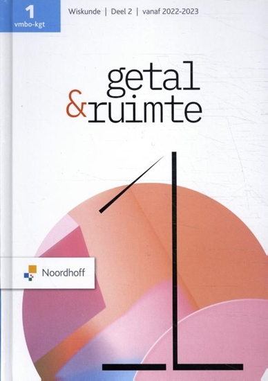 Afbeelding van Getal en Ruimte 1 vmbo-kgt Wiskunde deel 2 leerboek