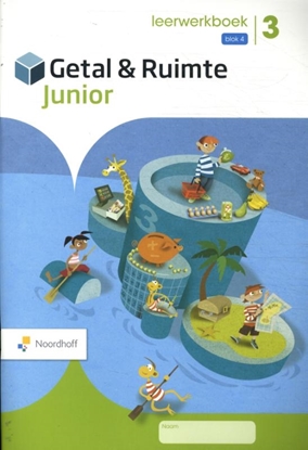 Afbeeldingen van Getal & Ruimte Junior groep 3 blok 4 leerwerkboek