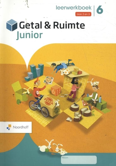 Afbeelding van Getal & Ruimte Junior groep 6 blok 2 en 3 leerwerkboek