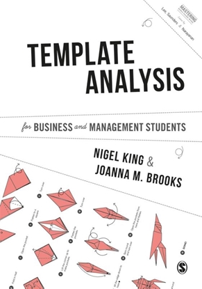 Afbeeldingen van Template Analysis for Business and Management Students