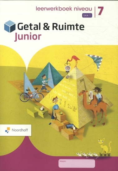Afbeelding van Getal & Ruimte Junior niveau 7 blok1 Leerwerkboek