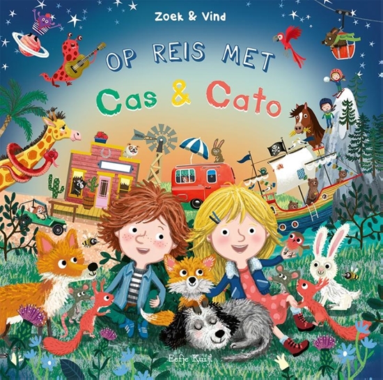Afbeelding van Zoek en vind Op reis met Cas & Cato - zoekboek