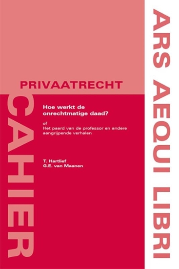 Afbeelding van Ars aequi cahiers privaatrecht Hoe werkt de onrechtmatige daad?
