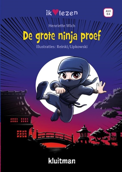 Afbeelding van Ik ♥ lezen De grote ninja proef