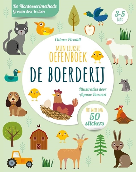 Afbeelding van De boerderij - Mijn leukste oefenboek