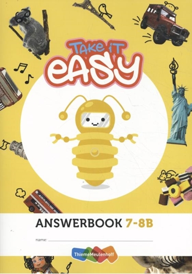 Afbeelding van Take it easy groep 7/8B Antwoordschrift