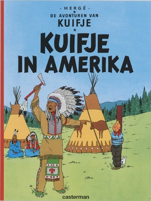 Afbeeldingen van Kuifje Kuifje in Amerika