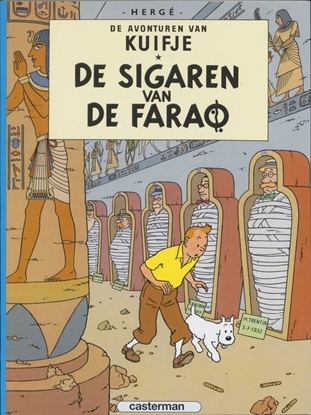 Afbeeldingen van Kuifje 03 sigaren van de farao