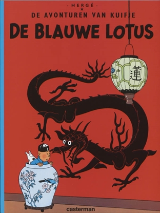 Afbeeldingen van Kuifje De blauwe lotus
