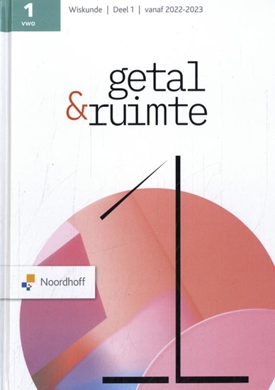 Afbeelding van Getal en Ruimte 1 vwo leerboek