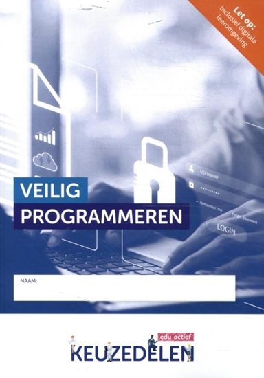 Afbeelding van Keuzedeel Keuzedeel Veilig programmeren