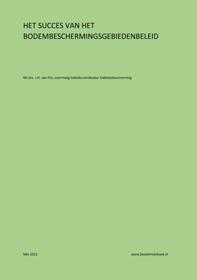 Afbeelding van Het succes van het bodembeschermingsgebiedenbeleid