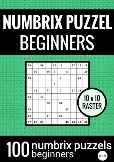 Afbeelding van Numbrix Puzzel Makkelijk voor Beginners - Puzzelboek met 100 Numbrix Puzzels - NR.9