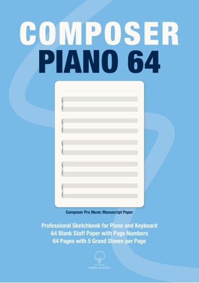Afbeelding van Composer Pro Premium Muziekpapier Composer Piano 64