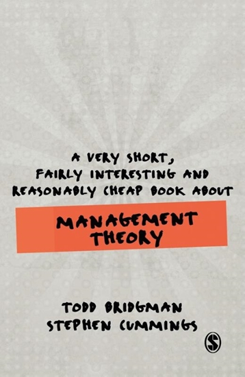 Afbeelding van A Very Short, Fairly Interesting and Reasonably Cheap Book about Management Theory
