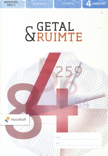 Afbeelding van Getal & Ruimte 12e ed vmbo-kgt 4 werkboek 1+2 (set)