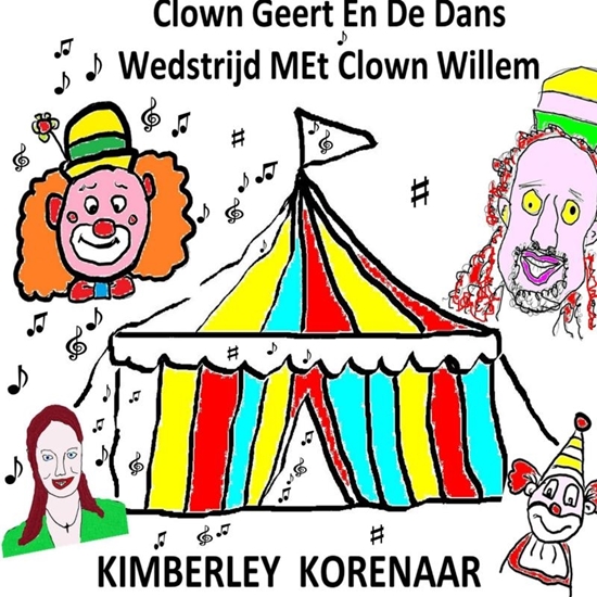Afbeelding van Clown Geert En De Dans Wedstrijd Met Clown Willem
