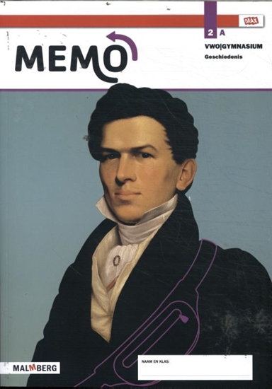 Afbeelding van Memo leerjaar 2 vwo-gymnasium geschiedenis Leeropdrachtenboek A