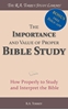Afbeelding van The Importance and Value of Proper Bible Study