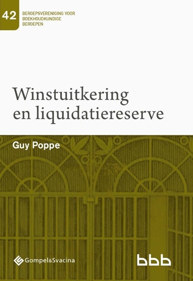Afbeelding van Beroepsvereniging voor Boekhoudkundige Beroepen (BBB), nr. 42 42-Winstuitkering en liquidatiereserve