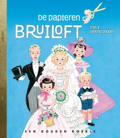 Afbeelding van Gouden Boekjes De papieren bruiloft